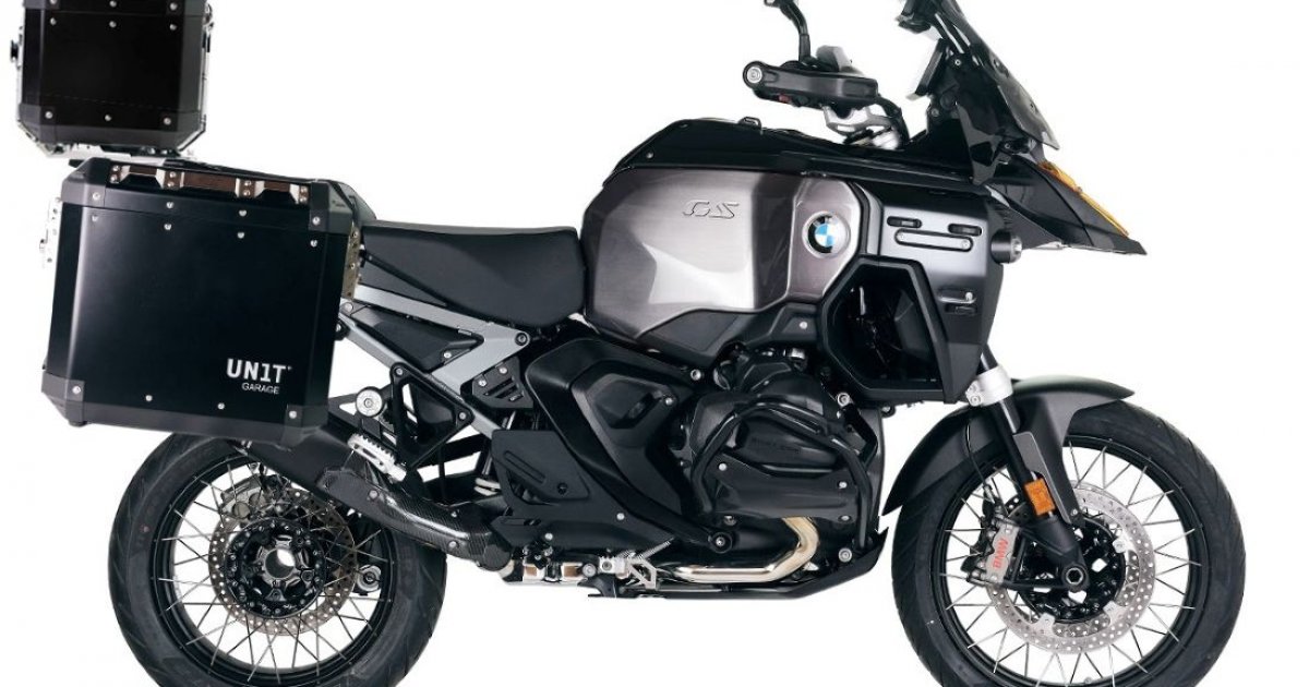 BMW R1300GS ADV - オリジナルフレーム付きアトラスバッグ