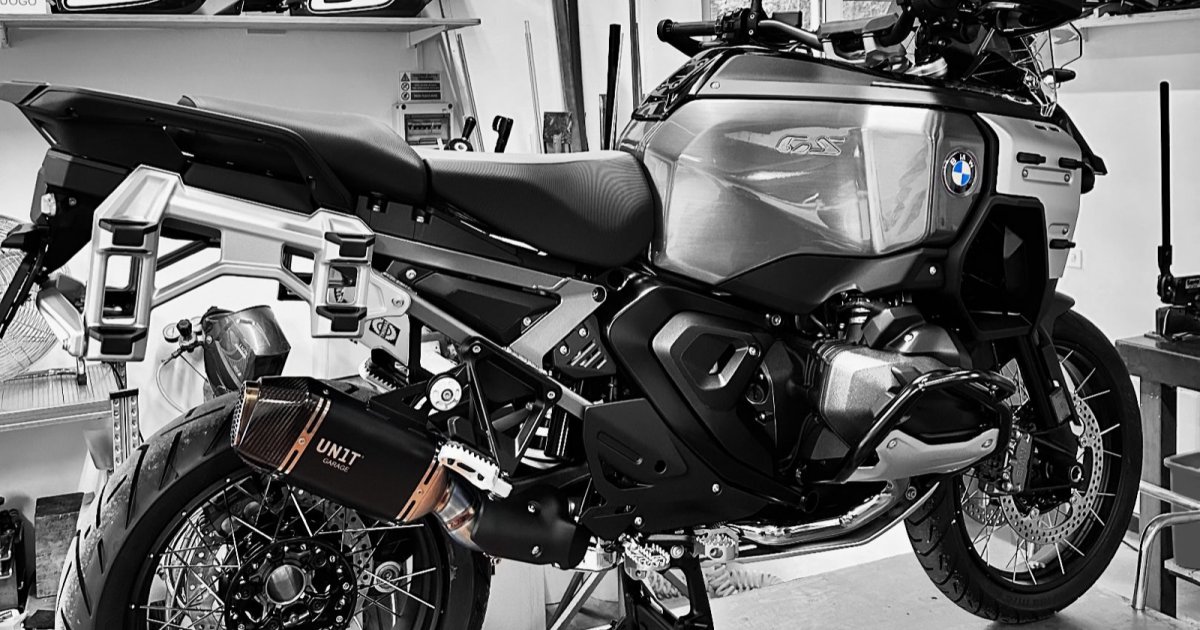 Bmw R1300GS アドベンチャー　ステンレス マフラー R1300GS('23〜)・R1300GS-ADV('24〜) REAL SPEC スリップオン マフラー