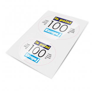 ドア番号表用ルポイントステッカー