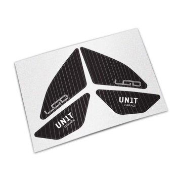 オリジナルBMW R12 G/Sサイドパネル用黒色保護ステッカー