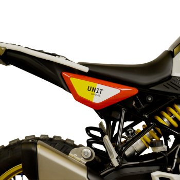 オリジナルBMW R12 G/Sサイドパネル用黒色保護ステッカー