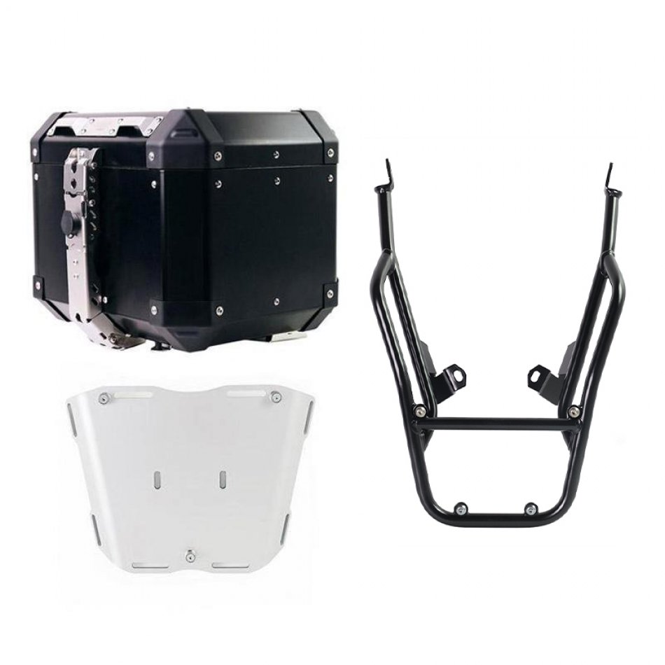 アトラス アルミトップケース 36L + リアラック（パッセンジャーハンドル付き） BMW F900GS