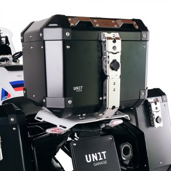 アトラス アルミトップケース 36L + リアラック（パッセンジャーハンドル付き） BMW F900GS