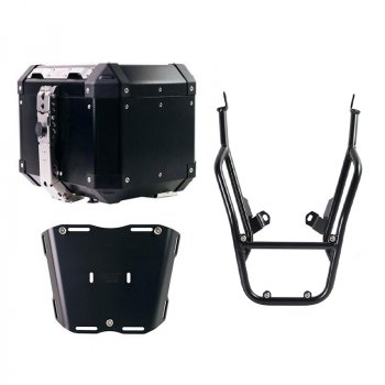 アトラス アルミトップケース 36L + リアラック（パッセンジャーハンドル付き） BMW F900GS