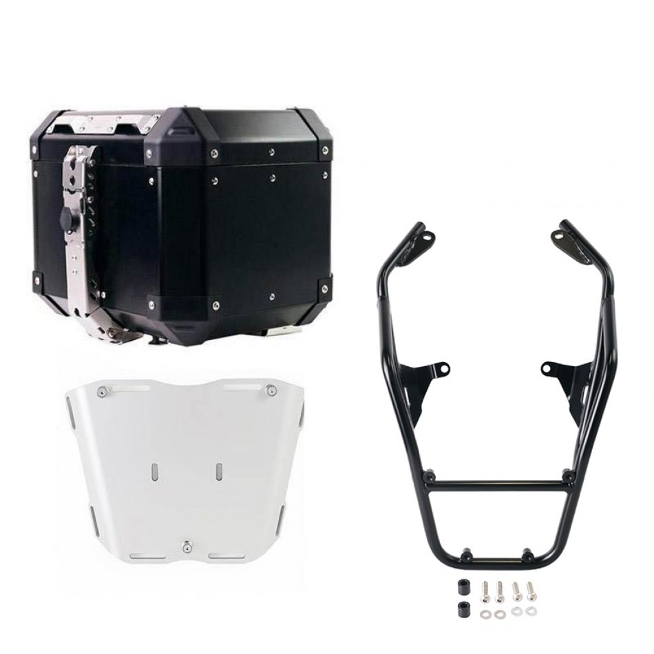 アトラス アルミトップケース 36L + リアラック（パッセンジャーハンドル付き） BMW R12 G/S