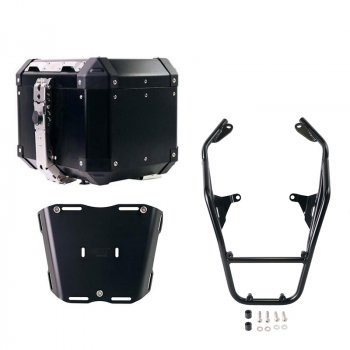 アトラス アルミトップケース 36L + リアラック（パッセンジャーハンドル付き） BMW R12 G/S