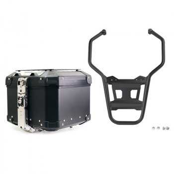 Atlas 44L アルミトップケース（BMWシステム用） + リアラックR1200GS LC＆ADV-R1250GS＆ADV