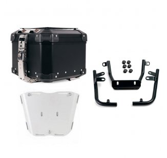 アトラス 44L ユニバーサル アルミニウム トップケース + サポート付きアトラストップケース用パンアメリカプレート