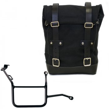 キャンバスバッグ 10L-14L + BMW F900GS フレーム右