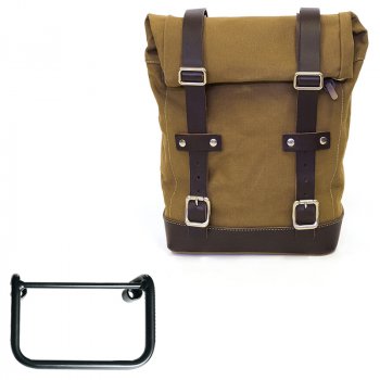 キャンバスバッグ 10L-14L + BMW R12 シャーシ右