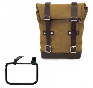 キャンバスバッグ 10L-14L + BMW R12 G/S フレーム右