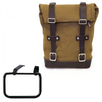 キャンバスバッグ 10L-14L + BMW R12 G/S フレーム右