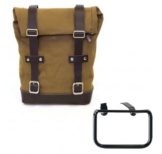 キャンバスバッグ 10L-14L + BMW R12 G/S フレーム 左