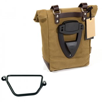 キャンバスバッグ 10L-14L + ホンダ GB350S フレーム  右