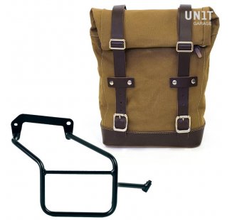 キャンバスサイドバッグ+ TriumphシリーズStreet 900 DXフレーム (2017 今まで)