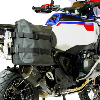 Khali TPUサイドバッグ 35L - 45L + 右側アルミプレート BMW R1300GS ADV