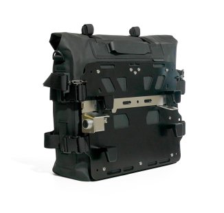 Khali TPU サイドバッグ 35L - 45L + 左側アルミプレート BMW R1300GS ADV