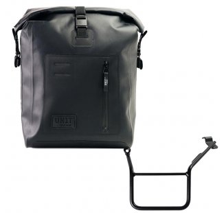 TPUのハリサイドバッグ + BMW F900GS フレーム 左