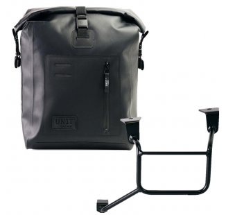 TPUのハリサイドバッグ + ホンダCRF1100Lアフリカツイン＆アドベンチャースポーツフレーム（2024年以降）左