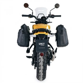 Khali サイドバッグ TPU + ロイヤル エンフィールド ゲリラ 450 右フレーム