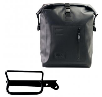 TPUのハリサイドバッグ + ロイヤルエンフィールド Hunter 350 右フレーム