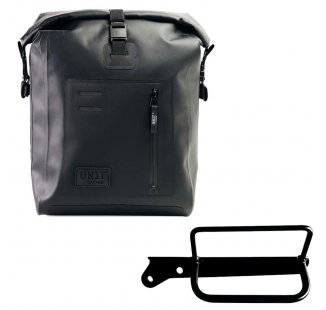 TPUのハリサイドバッグ + ロイヤルエンフィールド Hunter 350 左フレーム