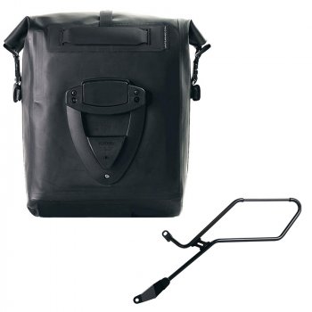 TPUのハリサイドバッグ + トライアンフ スピードツイン 900 フレーム (2025年以降) 左