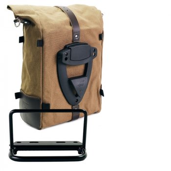 ピュアキャンバスサイドバッグ + ロイヤルエンフィールド ベア 650 フレーム