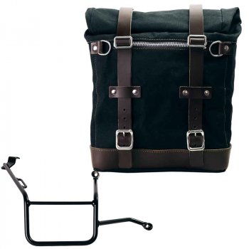 キャンバス22L-30Lのスクラムパニエ + BMW F900GS フレーム右