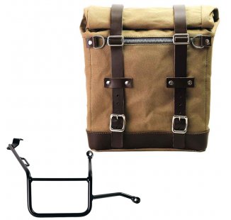 キャンバス22L-30Lのスクラムパニエ + BMW F900GS フレーム右