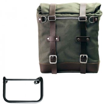 キャンバス22L-30Lのスクラムパニエ + BMW R12 シャーシ右