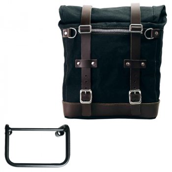 キャンバス22L-30Lのスクラムパニエ + BMW R12 シャーシ右