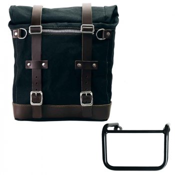 キャンバス22L-30Lのスクラムパニエ + BMW R12 シャーシ左