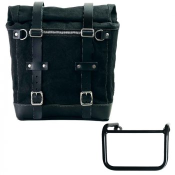 キャンバス22L-30Lのスクラムパニエ + BMW R12 シャーシ左