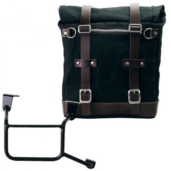 キャンバス22L-30Lのスクラムパニエ + ホンダCRF1100Lアフリカツイン＆アドベンチャースポーツフレーム（2024年以降）右