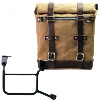 キャンバス22L-30Lのスクラムパニエ + ホンダCRF1100Lアフリカツイン＆アドベンチャースポーツフレーム（2024年以降）右