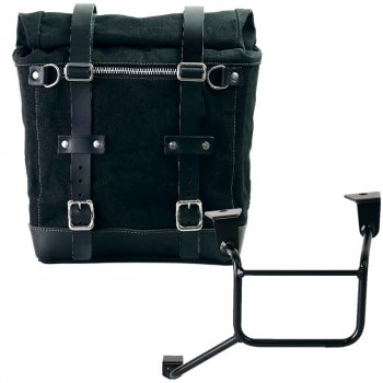 キャンバス22L-30Lのスクラムパニエ + ホンダCRF1100Lアフリカツイン＆アドベンチャースポーツフレーム（2024年以降）左