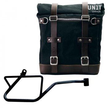 キャンバス22L-30Lのスクラムパニエ + Moto Guzzi V7 EURO5 PLUS フレーム (2025年以降) 右