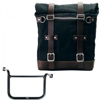 キャンバス22L-30Lのスクラムパニエ + Moto Guzzi V85 TT フレーム (2024 以降) 右