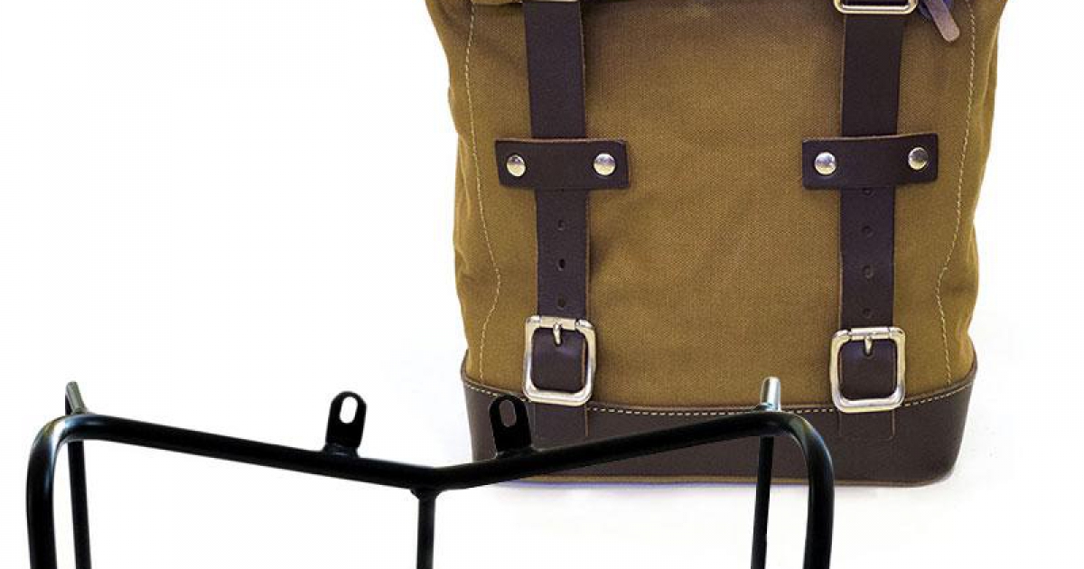 キャンバスサイドバッグ+ダブルNineT対称フレーム