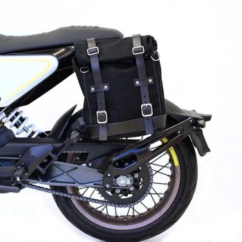 キャンバスサイドバッグ+ husqvarna 401フレーム