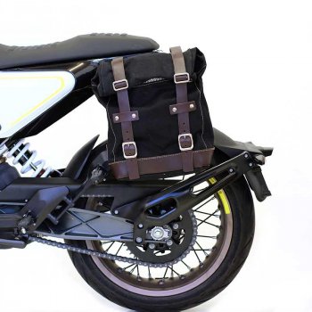 キャンバスサイドバッグ+ husqvarna 401フレーム