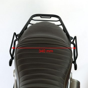 スプリットレザーのサイドバッグ+ Double NineT対称フレーム