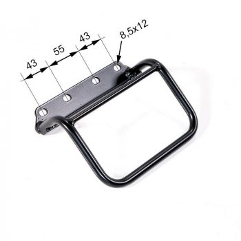 スプリットレザーのサイドバッグ+ R80 G / Sフレーム