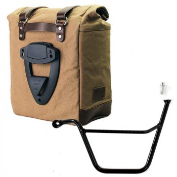 キャンバスサイドバッグ+ Triumph Bonneville T100 フレーム(2001-2016)