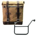 キャンバス22L-30L+ヤマハ左サブフレームのスクラムサイドパニエ