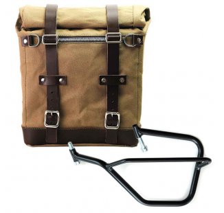 キャンバスサイドバッグ+ヤマハSXフレーム