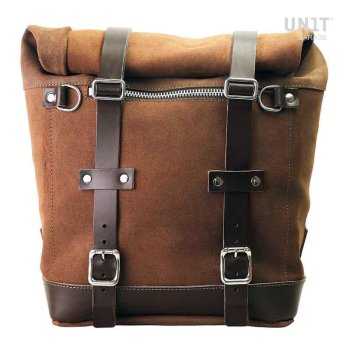 スプリットレザー22L-30Lのサイドバッグスクラム