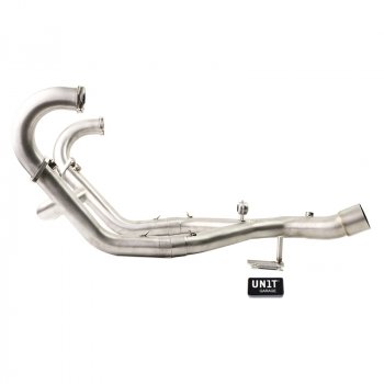 触媒コンバーターなしのステンレス製エキゾーストマニホールド + エンジン警告灯 EURO 5+ BMW R12 G/S