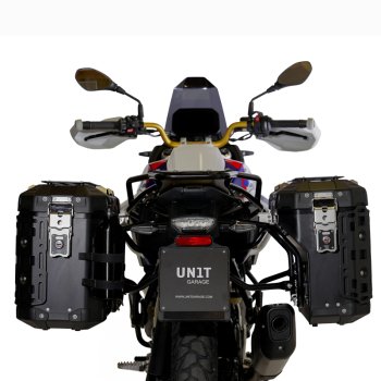 アトラス アルミバッグ ペア 39L+32L + アトラス アルミパニアフレーム BMW F450GS